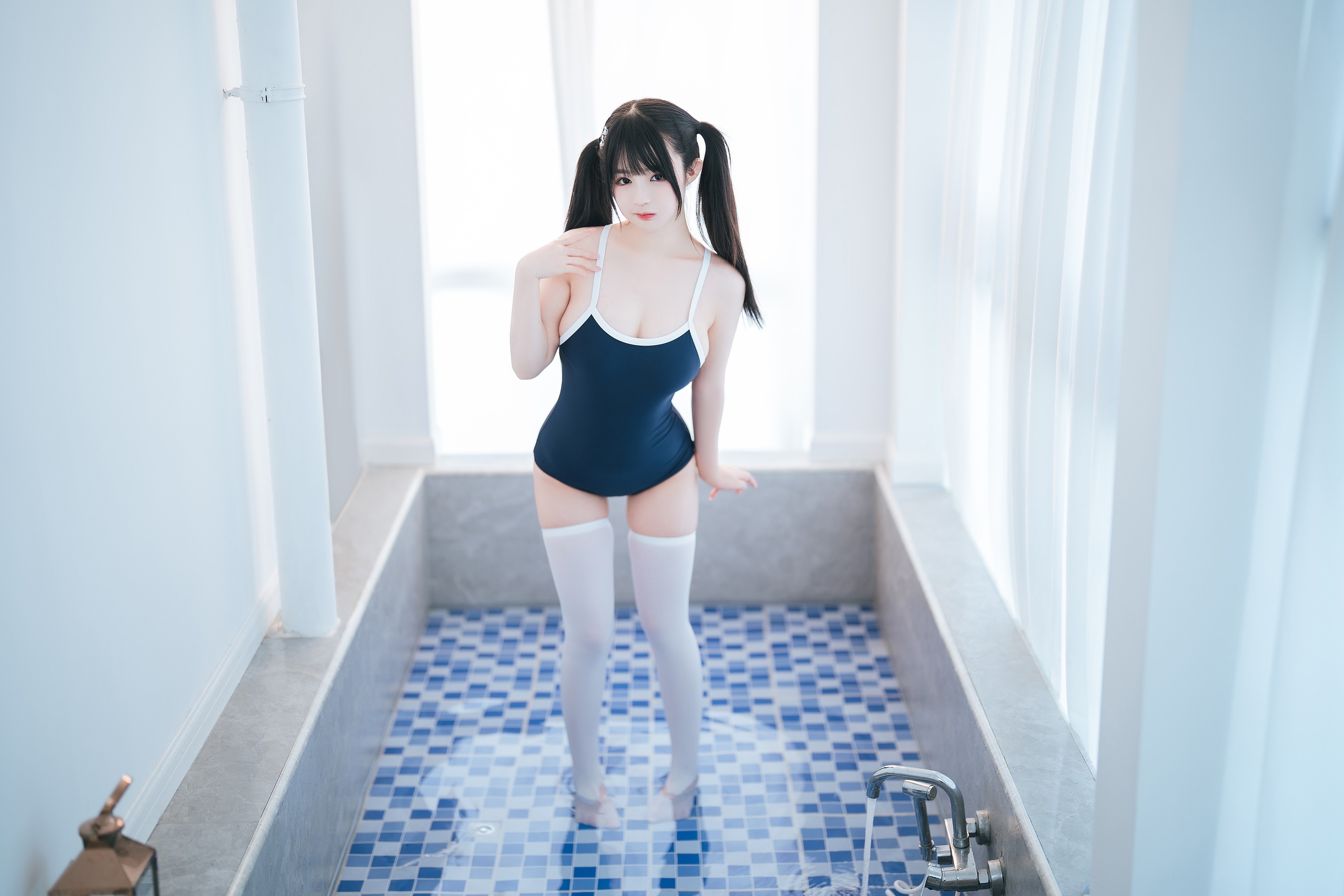 图片[1]-桜井宁宁 – NO.064 白丝死库水 [84P]-XikXak